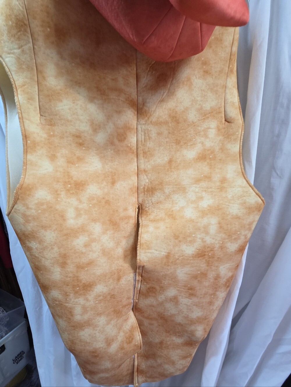 Hot Dog Costume with Yellow Mustard Detail - Picture 5 of 5